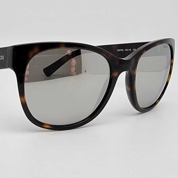 Michael Kors MK2038 Spring Blossoms 32076G Tortoise Frame Silver Lens Sunglasses - Picture 7 of 14